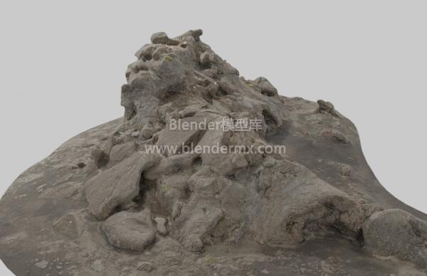 冰岛灰色塔型岩石
