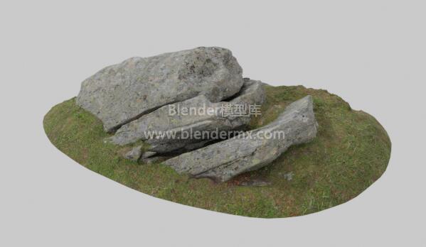 北欧板状岩石石头