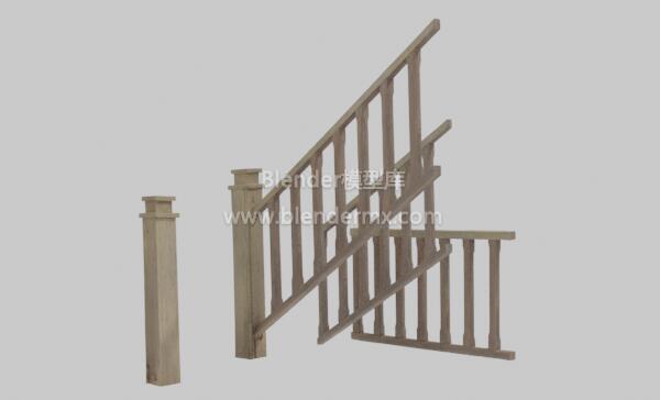 木质楼梯栏杆