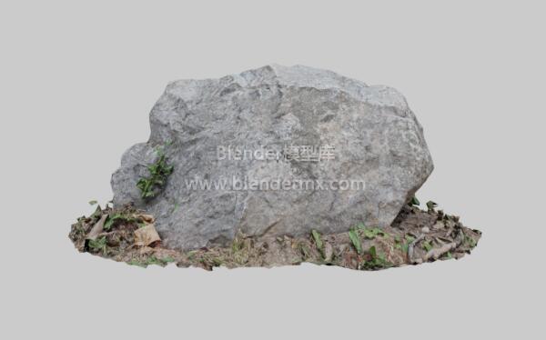 灰白色石头岩石