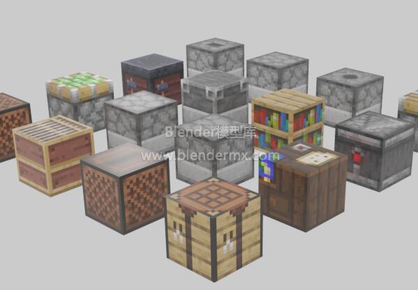 我的世界minecraft家具方块合集