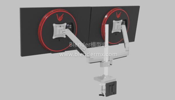 双屏支架液晶显示器