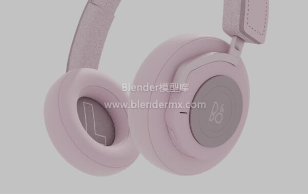 粉色Beoplay H9包耳式耳机