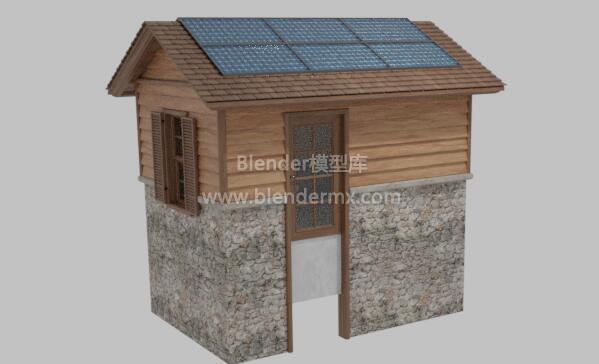 太阳能小木屋房屋