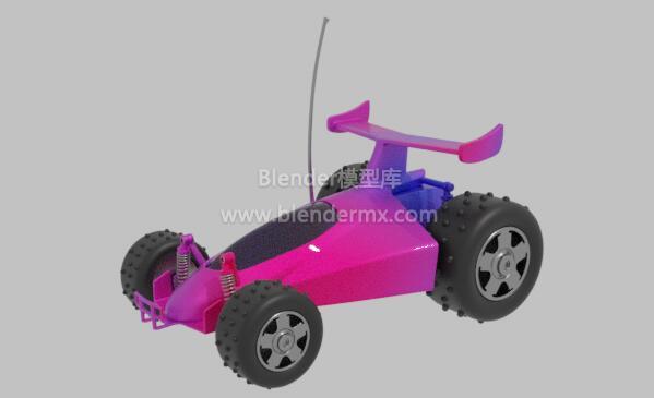 紫色玩具赛车四驱车