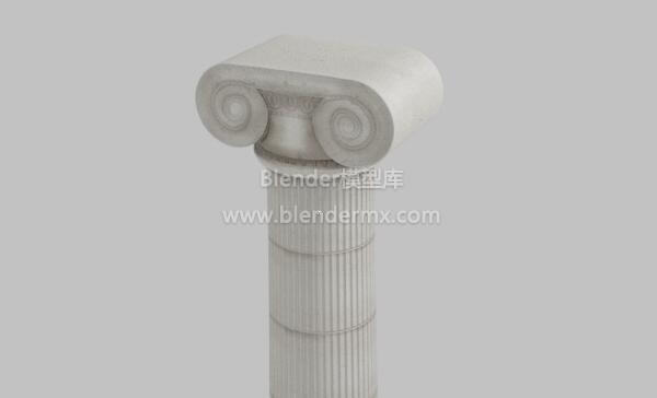 罗马柱石柱子