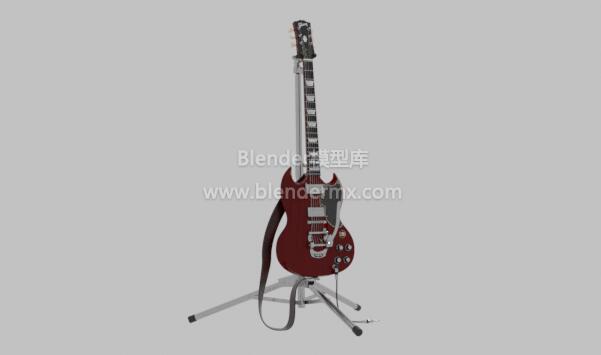 红色Gibson SG电吉他